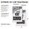 Signmission We Buy Diamonds, Vinyl Decals Only 24 Inch x 36 Inch, Vinyl Decal, 2PK DSB-2436-2PACK-We Buy Diamonds - alternate 2