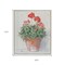 Homeroots Set of Two White Brown And Red Flower Framed Art, 2PK 516366 - alternate 5