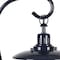 Homeroots 22" Navy Blue Metal Arched Table Lamp With Navy Blue Cage Shade 524330 - alternate 4
