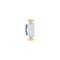 Pass & Seymour radiant Paddle Switch, 15 A, 120/277 VAC, Push Wire, Side Wire Terminal, White TM874WCC6 - alternate 1