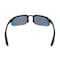 Crossfire Safety Glasses, Red Mirror Lens, Matte Black Frame, Half-Frame, Yes, 1 PR 2169 - alternate 6