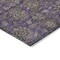 Homeroots 9' X 12' Purple Beige And Taupe Floral Washable Indoor Outdoor Area Rug 582306 - alternate 6
