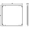 Siemens ALPHA 630 Universal Cabinet-high mounting plate 2 mm thick for direct 8GK9535-4KK21 - alternate 3