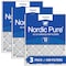 Nordic Pure 10x10x1 Pleated Air Filter, High Capacity, Electrostatically Charged Synthetic Media, MERV 12, 3 PK 10x10x1M12-3 - alternate 1