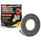 Do It Best 3/8'' x W 3/16'' T x 10 Ft. L Black Rubber Foam Weatherstrip Tape R338HDB - alternate 1