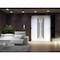 Vdomdoors Aluminum Double Doors Dekton 0163 Ardesia Nero 1 Sidelight Entry Door Ceramic W84xH80) Left hand Ou DEKTON0163DEXD-ARD-W72+12xH80-LH-O - alternate 3