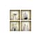 Homeroots Set of Four jay Faux Niche 3D Peel and Stick Wall Decals, 4PK 565407 - alternate 1