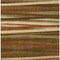 Homeroots 3' X 5' Brown Copper And Beige Striped Washable Indoor Outdoor Area Rug 597355 - alternate 7