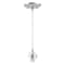 Westinghouse One-Light Indoor Mini Pendant Brushed Nickel 7028400 - alternate 1