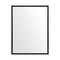 Homeroots 42" Black Bathroom Vanity Mirror 607231 - alternate 4