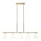 Z-Lite Naya 5-Light Linear Chandelier, 44.5 in W, Modern Gold 7518-5L-MGLD - alternate 6