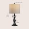Jonathan Y Gaston 20.5" Resin Mini LED Table Lamp, Antique Black JYL1031B - alternate 8