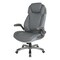 Office Star Products Deluxe Executive Bonded Leather Executive Chair, Grey ECH620867-EC2 - alternate 5