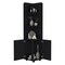 Homeroots 15" Black Wood Freestanding Bathroom Vanity 564774 - alternate 1
