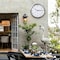 Clockswise 12in Waterproof Indoor/Outdoor Aluminum Wall Clock with Quartz Movement - Weather-Resistant QI004934 - alternate 5