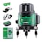 Wrightmaster 100 ft. Green Self-Leveling Cross-Line Laser Level with Color Box, Cost-Effective&High-Quality ZR-LL-2B - alternate 1