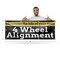 Signmission 4 Wheel Alignment, 36 Inch x 96 Inch, Vinyl Banner B-96-30451 - alternate 3