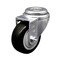 Service Caster 3.5 Inch SS Black Polyurethane Wheel Swivel Bolt Hole Caster SCC-SSBH20S3514-PPUB-BLK - alternate 1