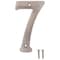 Prosource House Number, Character: 7, 4 in H Character, 2.21 in W Character N-Z047SN-PS - alternate 1