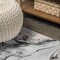 Jonathan Y Swirl Marbled Abstract Gray/Black 8 ft. x 10 ft. Area Rug SOR203C-8 - alternate 4