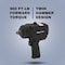 Soartec 1/2 in Twin Hammer Impact Wrench WS-208 - alternate 3