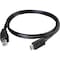 C2G 6FT USB 2.0 USB-C TO USB-B CABLE M/M - BLACK 28859 - alternate 4