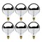 Bulbrite 60-Watt G40 Incandescent Light Bulb Medium Base (E26) Half Chrome 2700K, 6PK 862026 - alternate 1
