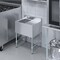 Amgood Underbar Sink With Right Drainboard, 1 bowl, Freestanding, 304 Stainless Steel, 19 in. W x 10 in. H AMG SINK BAR S1C-101410-R-NF-Z - alternate 6