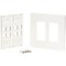 Tripp Lite Keystone Wall Plate 8-Port Cat N080-208 - alternate 4