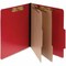 Acco Classify Folder, Letter, 6-Sec., Red, 10PK A7015669 - alternate 2