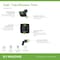 Symmons Oak HydroMersion Single Handle Tub and Shower Faucet Trim Kit - 1.5 GPM (Valve Not Included) 5692MB15TRM - alternate 3