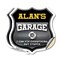 Signmission Alan's Garage I Can Fix Everything But Stupid, 4 inch X 4 inch, Vinyl Decal, 2PK SHI-D-2PACK-4-490-ALAN - alternate 1