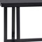 Homeroots 71" Black Wood Trestle Base Dining Table 630379 - alternate 3