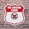 Signmission No Drone Shield Sign No Drone Zone From, 6 Inch X 6 Inch, Plastic Sign SHI-P-6-392 - alternate 3