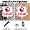 Signmission Alligator Warning Shield Sign Do Not Fee, 6 inch X 6 inch, Plastic Sign, 2PK SHI-P-2PACK-6-355 - alternate 5
