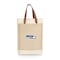 Picnic Time Family Of Brands Seattle Seahawks - Pinot Jute 2 Bottle Insulated Wine Bag, (Beige) 539-02-187-284-2 - alternate 1