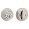 Kwikset Deadbolt, SmartKey Key, Metal, Satin Nickel, 238 to 234 in Backset, K3 Keyway 660 15 RCAL RCS - alternate 5