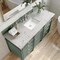 James Martin Vanities Brittany 60'' S Vanity, Smokey Celadon w/ Jasmine Pearl Top w/FreePower Wireless Charger 650-V60S-SC-FEJP - alternate 8