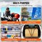 Vevor 50 Pcs Flat Bungee Cord Set 19.8 mm Heavy Duty Bungee Straps with S-Hook, 50PK HMTLS-01 - alternate 1