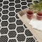 Homeroots 6' X 9' Black And Ivory Geometric Indoor Outdoor Area Rug 554832 - alternate 6