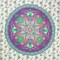 Homeroots 88" X 84" Green Purple And White Floral Cotton Hanging Tapestry 397423 - alternate 4