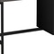 Homeroots 47" Gray and Black Computer Desk With Two Drawers 333535 - alternate 8
