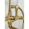 Kingston Brass 7-Inch Wall Mount Tub Faucet with Hand Shower, Brushed Brass CC541T7 - alternate 4