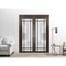 Sartodoors Sliding French Double Pocket Doors with Frosted Glass Planum 2112 72x84 (2* 36x84) Solid Core PLANUM2112DP-CA-72 x 84 (2* 36x84) - alternate 4