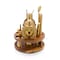 Picnic Time Family Of Brands Carousel Lazy Susan Bar Set, Acacia Wood and Gold 673-02-508-000-0 - alternate 1