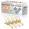 Jrex Safety 4PK HD Ratchet Straps with Double J Hooks, Yellow 4 in x 30 ft Tie Downs RTD430-JR-DJH-4PK - alternate 1