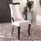 Leisuremod Novara Collection Modern Wooden Dining Chair in Light Cream NC20CR - alternate 7