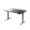 Homeroots 48" Adjustable Black and Gray Standing Desk 397736 - alternate 3