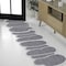 Jonathan Y Jasper Modern Rustic Abstract Blue/Cream 2 ft. x 8 ft. Indoor/Outdoor Shaped Runner Rug SHP101C-28 - alternate 6