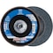 Pferd 6'' x 5/8-11 Thd. POLIFAN Flap Disc - Z SG POWER STEELOX, Zirconia, 60 Grit, Conical 62289 - alternate 1